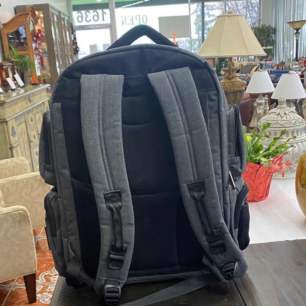 Premium Gray And Black Backpack - image 5